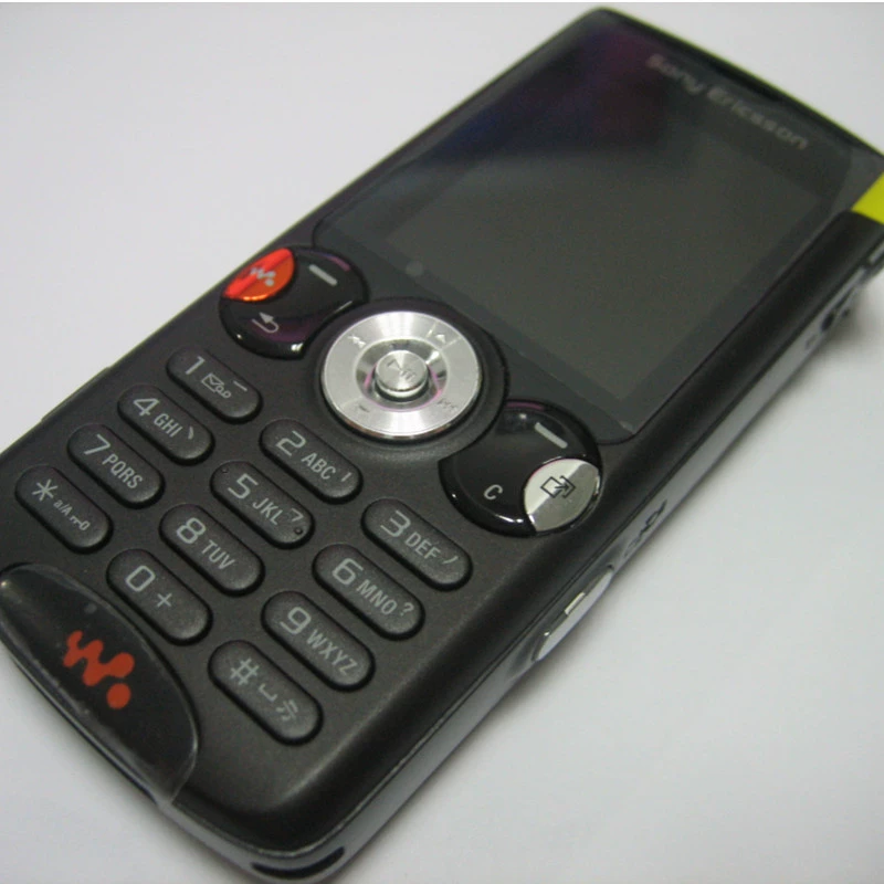 Мобильный телефон Sony Ericsson W810, подходящий для международной торговли, поддерживает дропшиппинг, ностальгический дизайн.