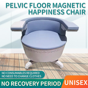 Cross-Border Ems Pelvic Floor Magnetic Pulse Resonance Happiness Chair Private Postpartum Seat Ready for Export