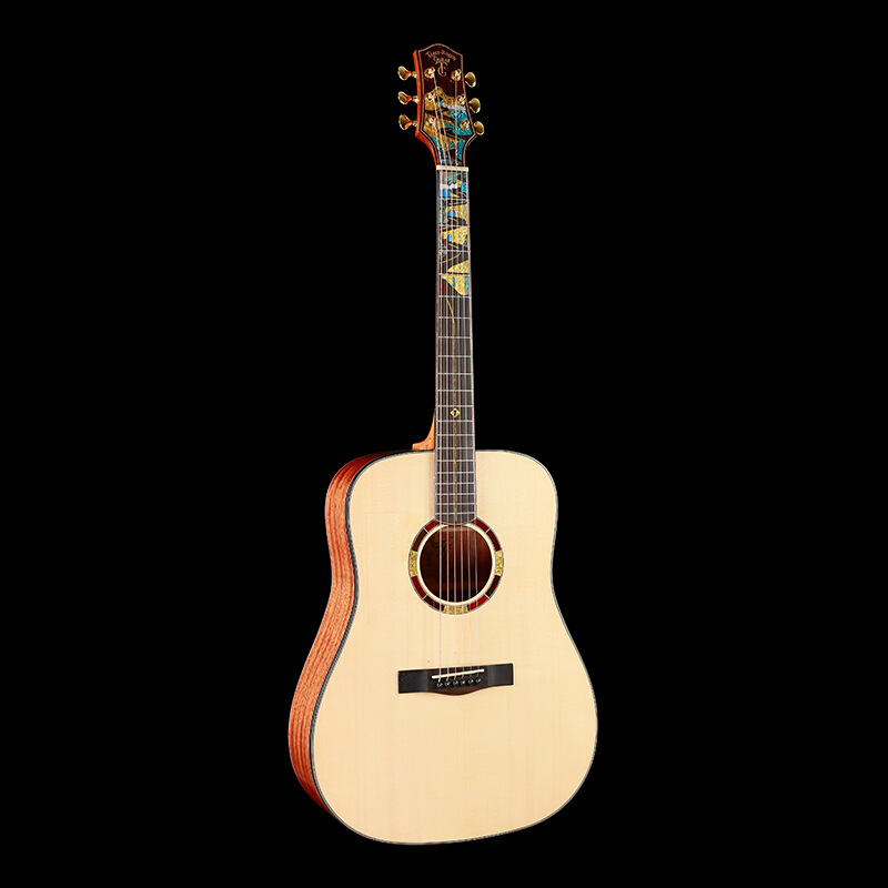 Tiger Rogen Tigro Gen Single Board Civil Ballad Guitar Tiger Mountain Journal Single Series 4