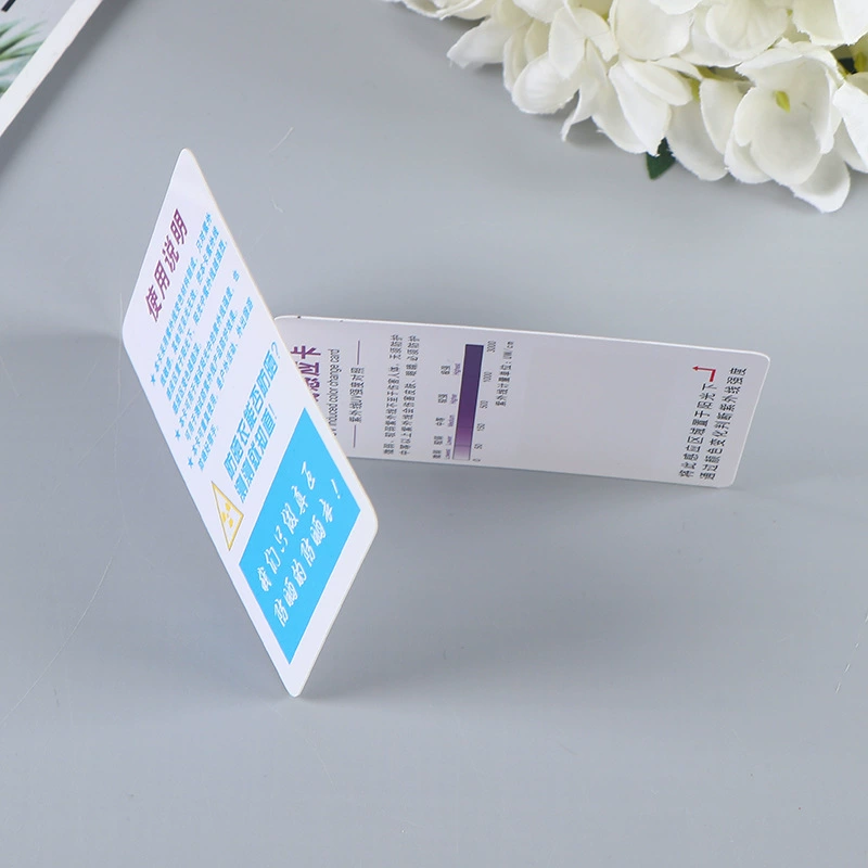 Тонкая солнцезащитная одежда, этикетка, тестовая карта защиты от солнца, автомобильная пленка, тестовая бумажная карта, карта с датчиком УФ-излучения, бумажная карта, индивидуальная настройка