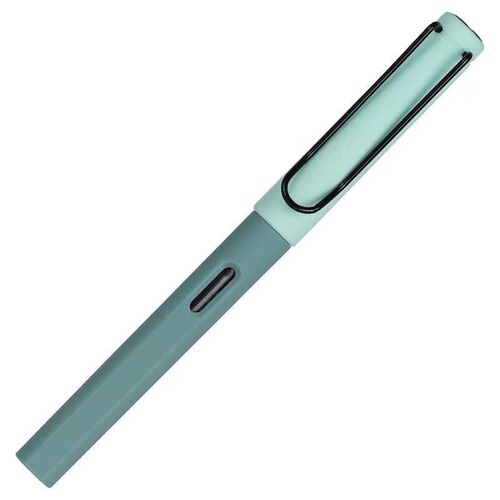 Extra fine fountain pen with replaceable ink bag pen, writing pen for primary and secondary school students, positive posture student pen
