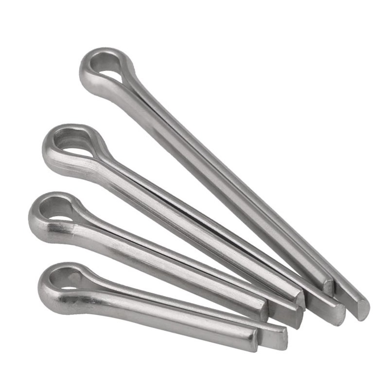 Pen abierto de acero inoxidable 304 Pen de tarjeta GB91 Pen de horquilla de silbato Pen en forma de U Pen M1M2M3-M12 de pasador de tapón de acero