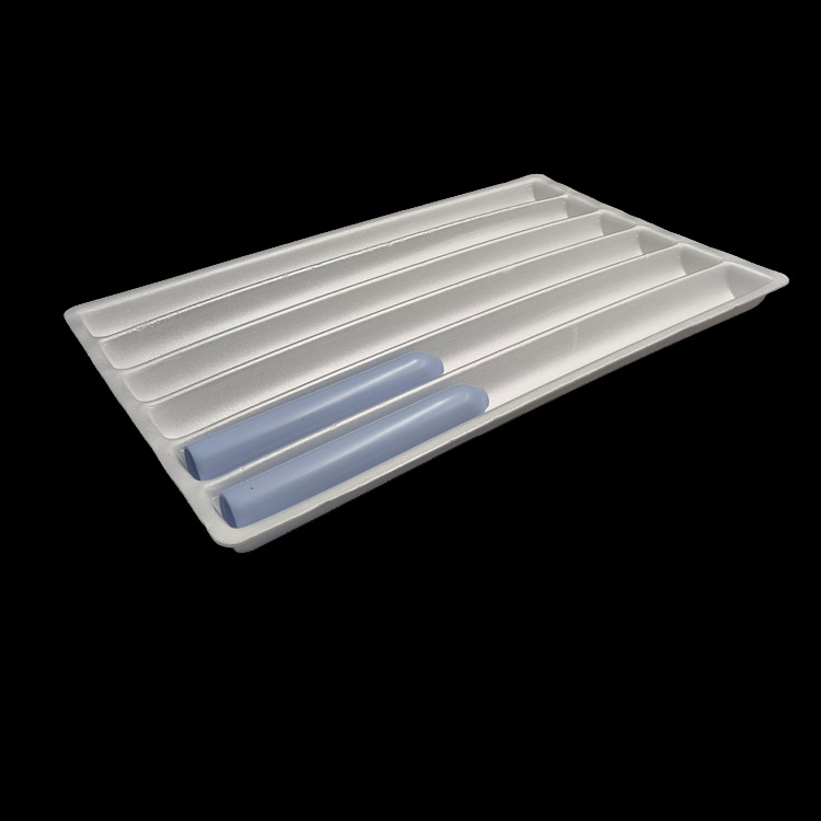 电动牙刷管PS发泡波浪板新粉盒托盘周转泡沫洞洞板PS周转盘泡沫板