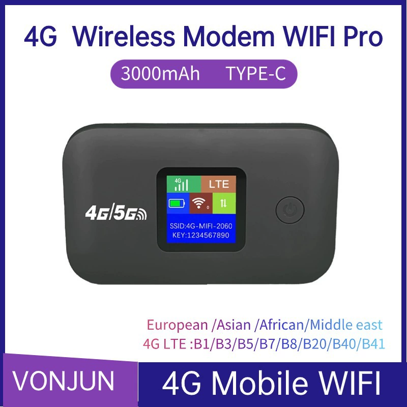 4G Portable MIFI Беспроводная карта TypeC-карта LTE-маршрутизатор автомобильный портативный WiFi мобильная точка доступа