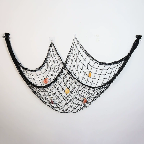 Black fishing net