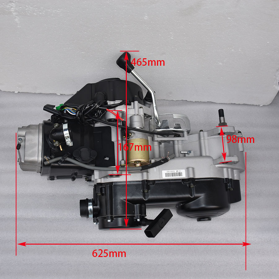Jinglong Jinlong Gy6200Cc Atv Go-Kart Farm Vehicle Engine with Stepless Transmission and Reverse Gear Balance Shaft