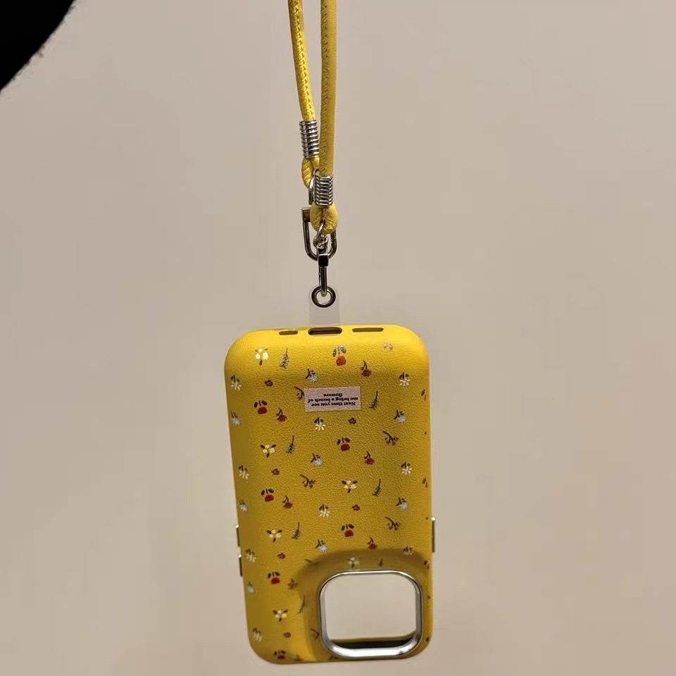 Pantalla completa pequeña floral para iPhone16promax funda para teléfono móvil Apple 15 14promax nuevo 13/14p