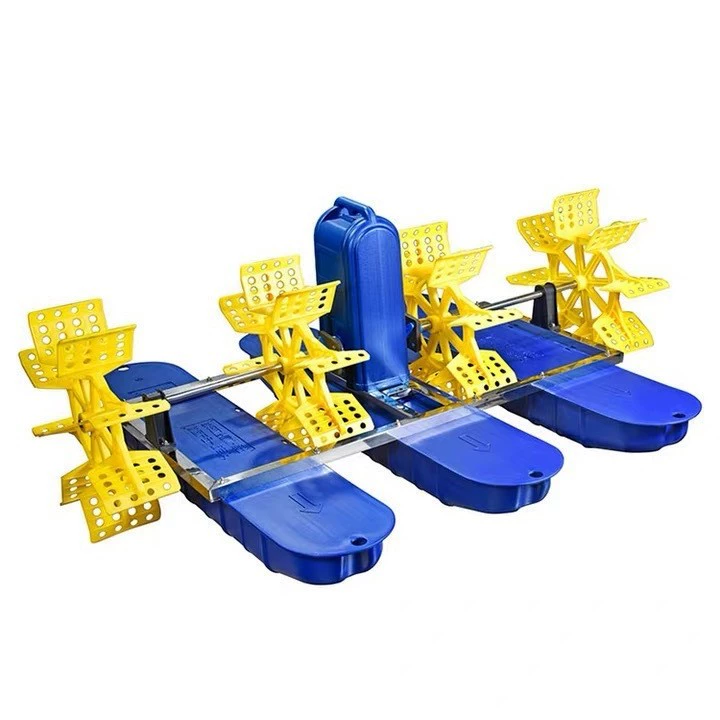 2, 2 кВ380В традиционная Шестерня четырехлистный аэратор с водяным колесом, насос аэратора для выращивания креветок и крабов