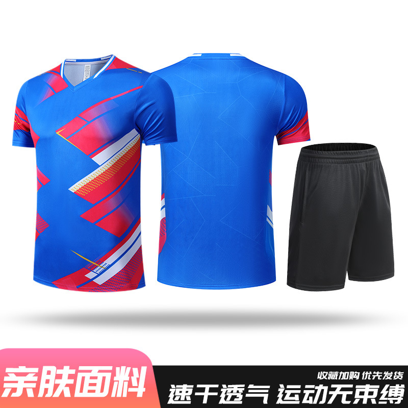 2506 colorful blue top + a1 black shorts