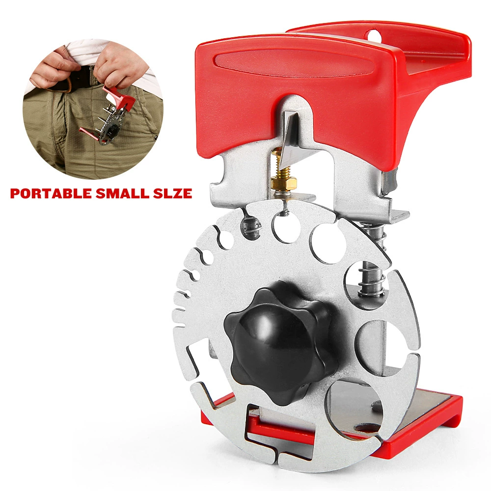 Handheld Cable Stripper — Manual Wire Stripper with Replaceable Blades, Plastic/Metal Disc Options