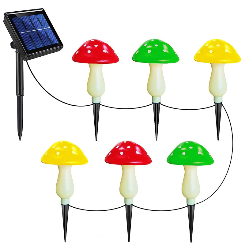 Nuevo popular seta lámpara impermeable al aire libre jardín lámpara Villa jardín pequeño patio decoración atmósfera pequeña lámpara de césped