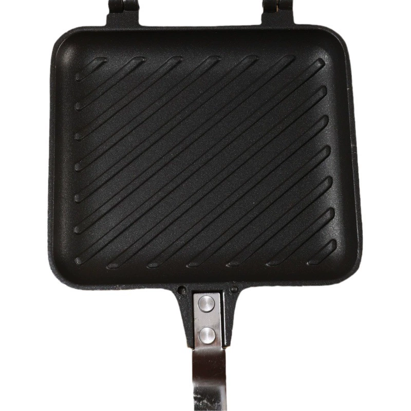 Новая форма для выпечки сэндвича антипригарная двухсторонняя сковорода Домашняя сковорода для завтрака Вафли сэндвич зажим для сковороды