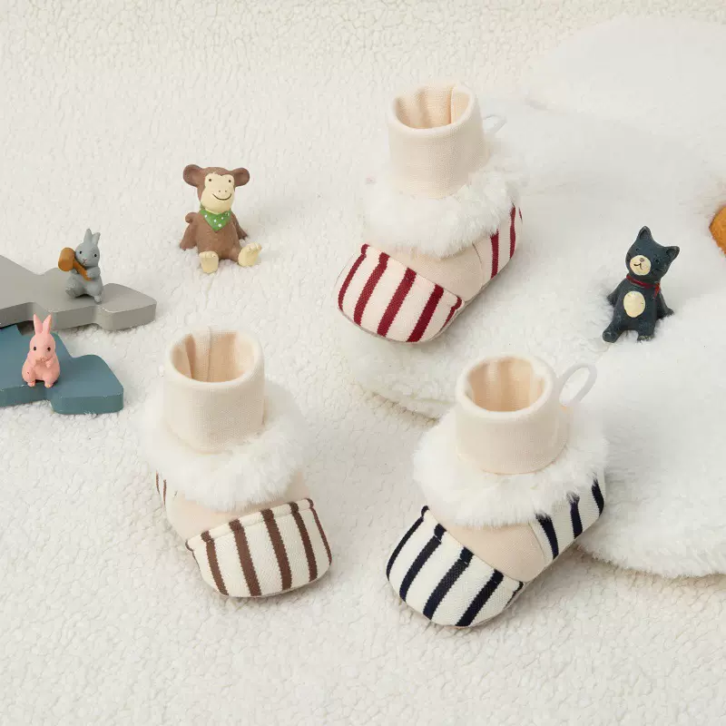 婴儿鞋子秋冬季新生儿防滑鞋袜男宝女宝可爱学步鞋宝宝超萌学步鞋