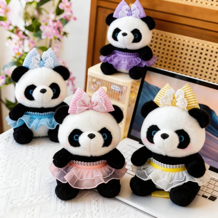 Yan venta al por mayor de 8 pulgadas máquina de garras muñeca de peluche boutique máquina de agarre muñeca boda regalo muñeca de oso