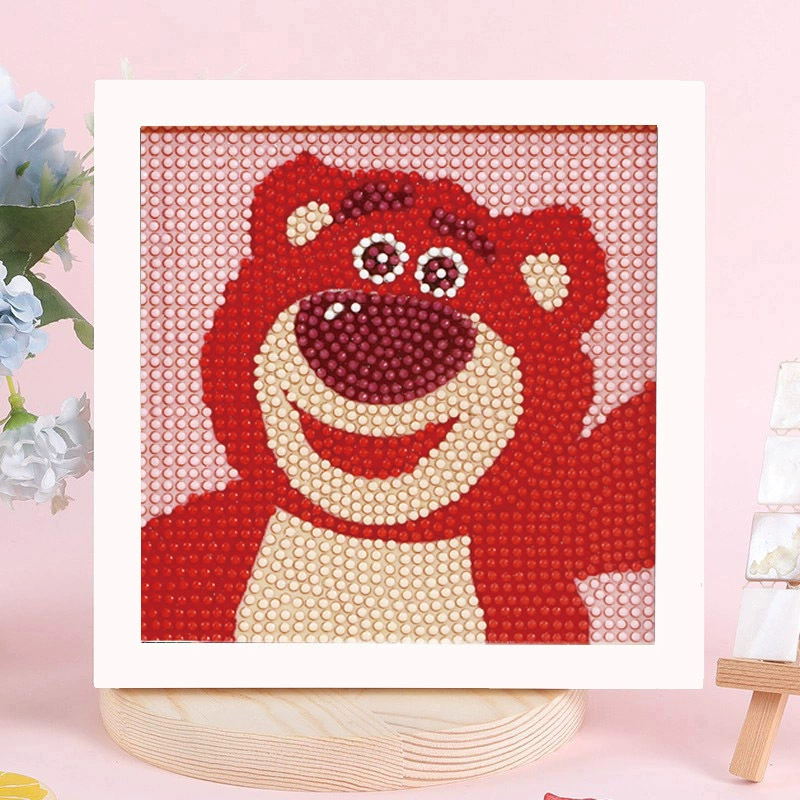 Мультяшная умная игрушка, DIY, новая коллекция, детское handmade diy, украшенная бриллиантами
