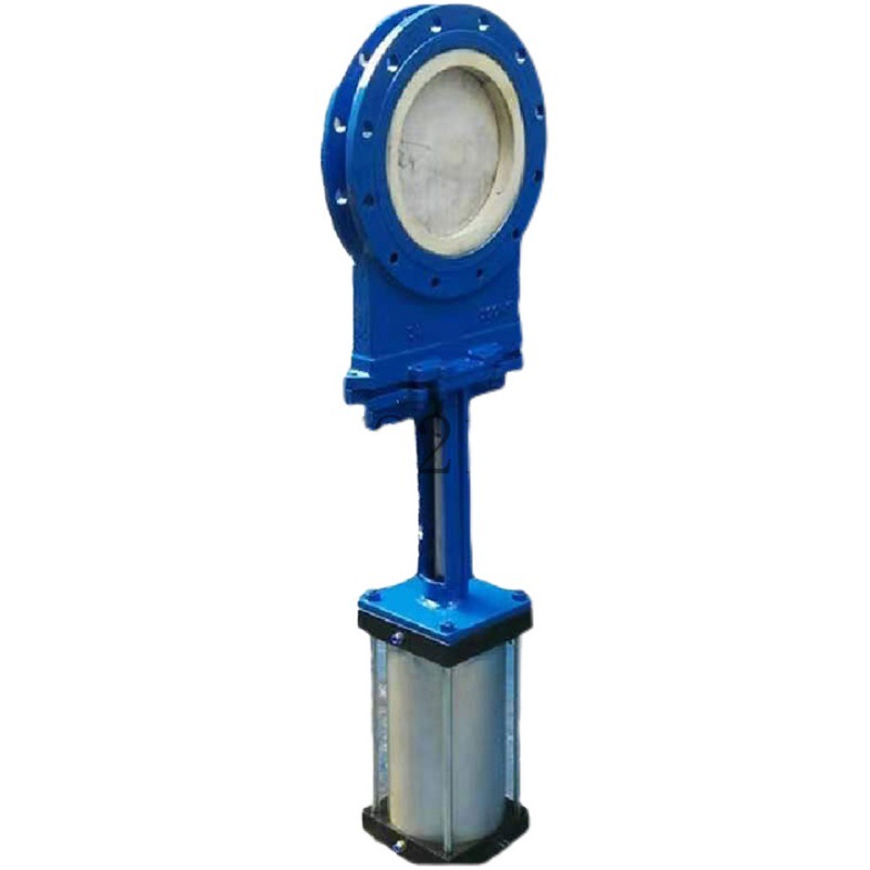 PZ673TC气动陶瓷刀闸阀 双作用气缸价格优惠 气动耐磨陶瓷刀闸阀