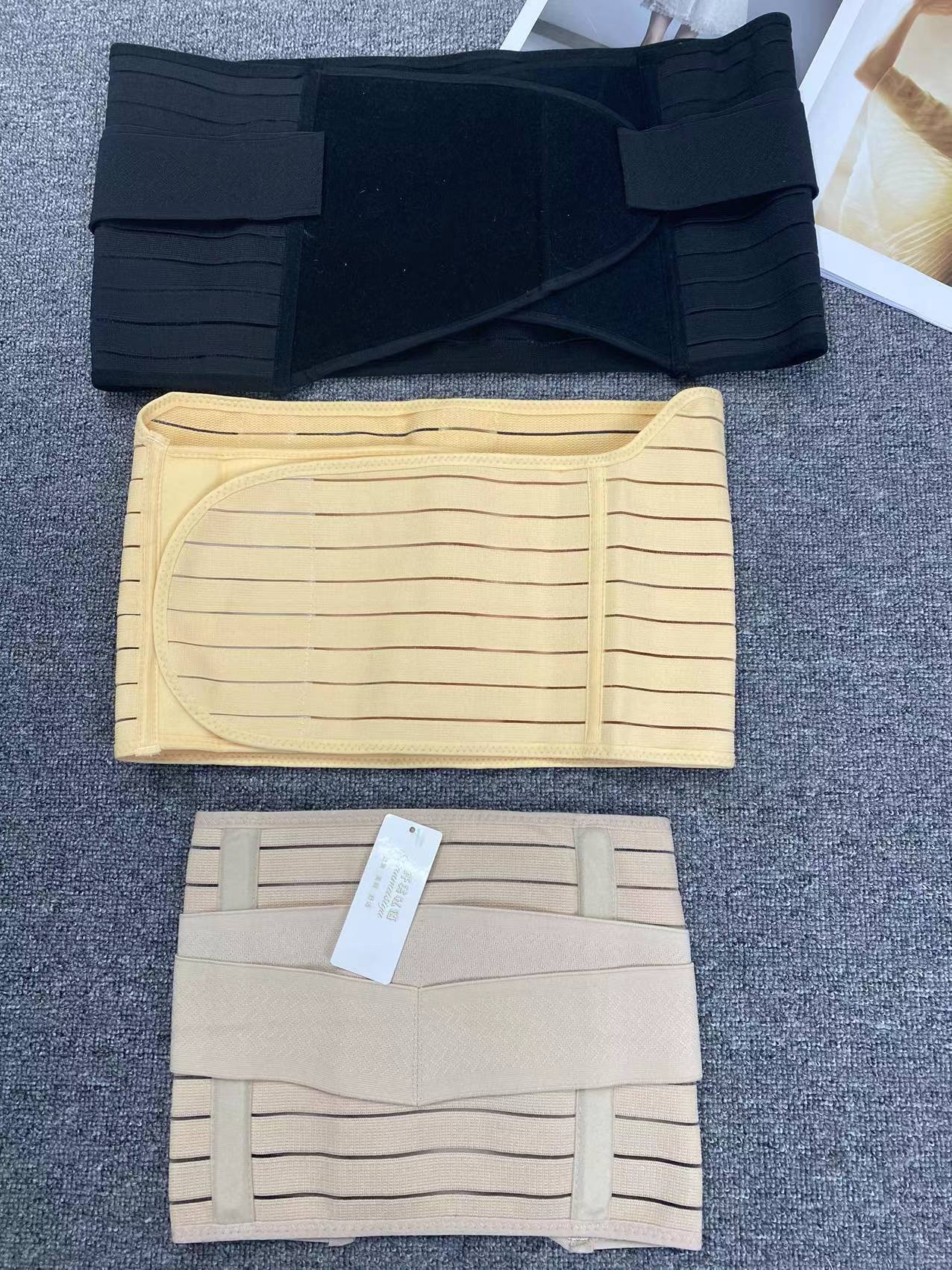 Transfronterizo especial mezclado corsé vientre contratación vinculante cinturón corsé 25 acero hueso brillante caucho corsé cinturón