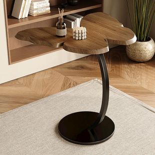 Butterfly Edge Several Household Living Room Floor-Standing Ornaments, Antique Style Coffee Table, Retro Decorative Design, Light Luxury Coffee Table, Bedside Table