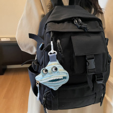 迷你小巧搞怪丑萌小怪兽拉链耳机呆萌可爱零钱创意钥匙迷你口红包