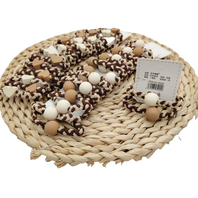 A2832 ropa de leche de moda tocado de cabello anillo de cabello joyas japonesas y coreanas de 2 yuanes tienda al por mayor