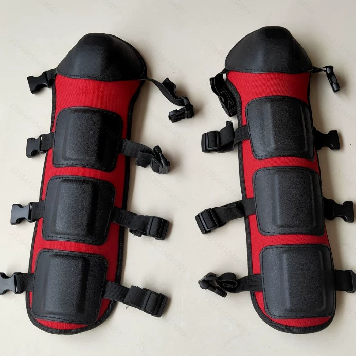 Knee pads, long protective gaiters, increased thickness