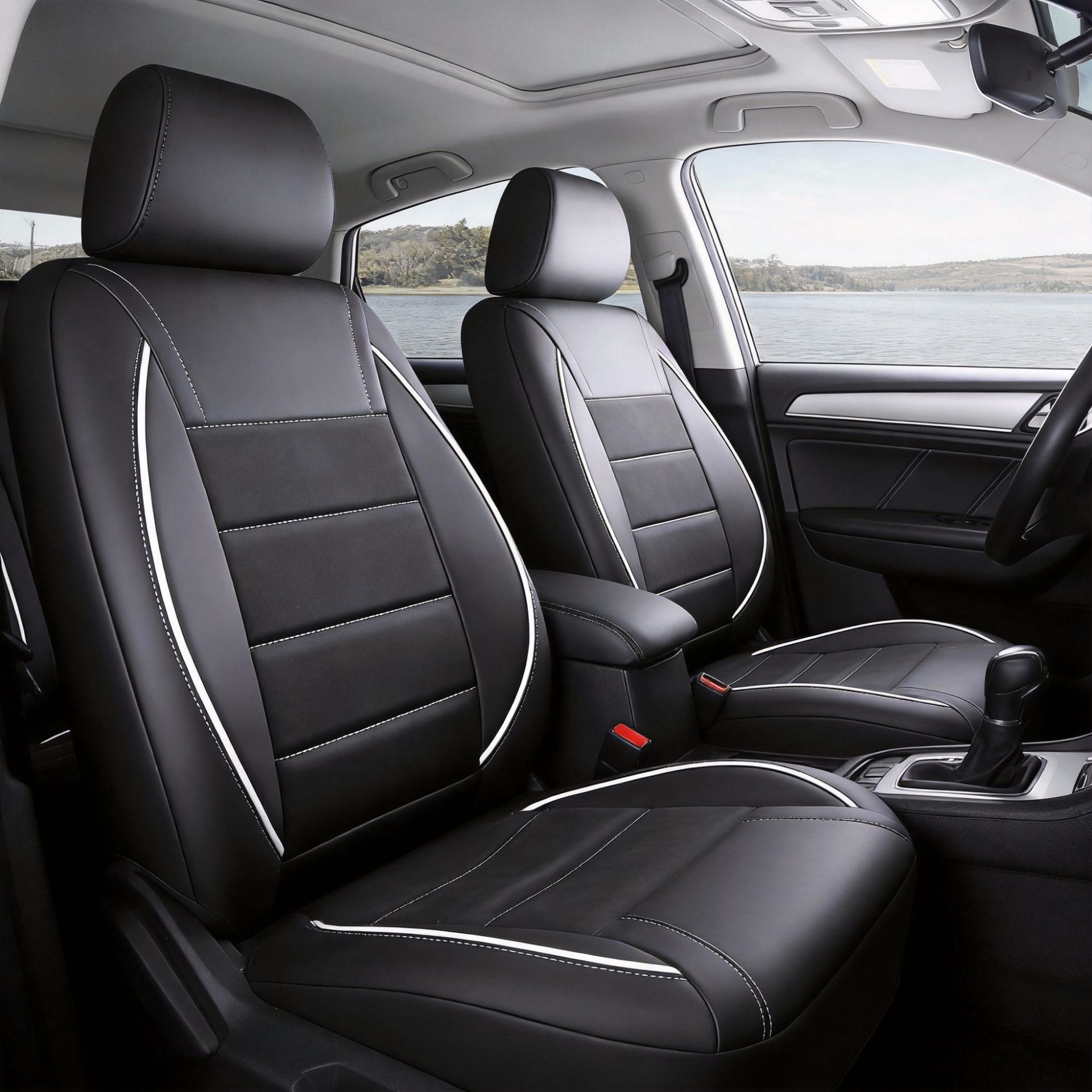 Cross-border foreign trade European and Russian Temu best-selling leather car seat covers, breathable, dustproof, comfortable