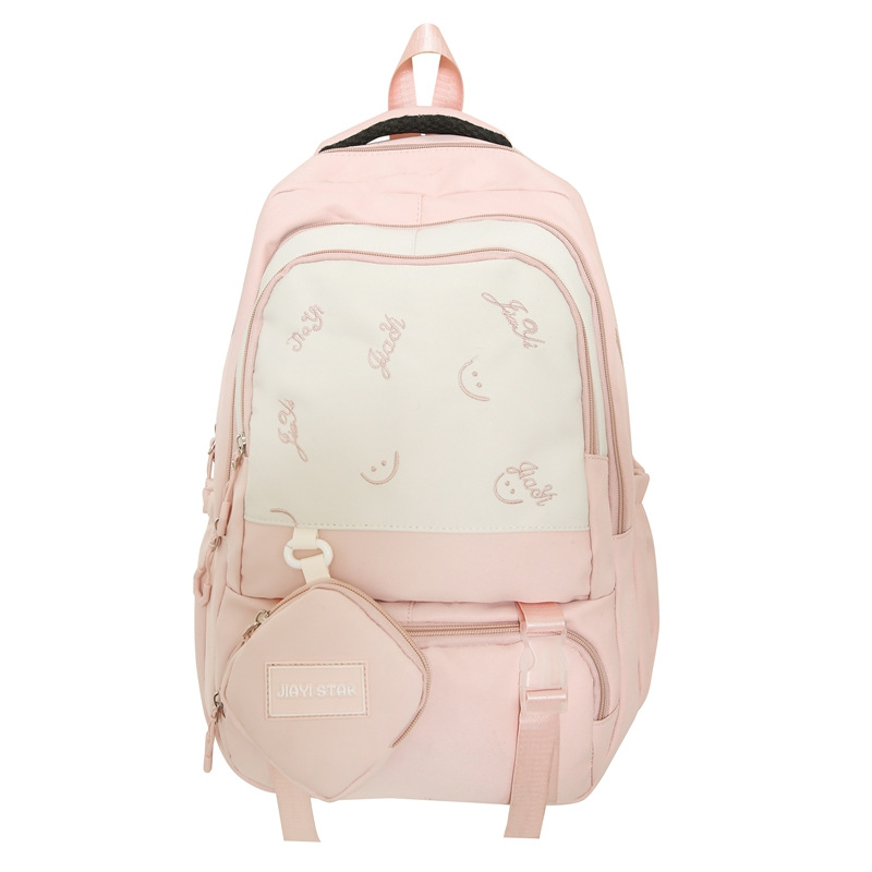 Mochila para estudiantes transfronterizos 2025, mochila para estudiantes universitarios de gran capacidad y alto valor, mochila para estudiantes de secundaria y preparatoria Doge