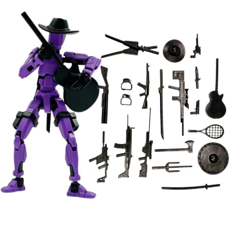 新製品 3D プリントキャロットマン多関節アクションフィギュアガンダム兵士インターネット有名人キャロットナイフ減圧おもちゃラッキー 13|undefined