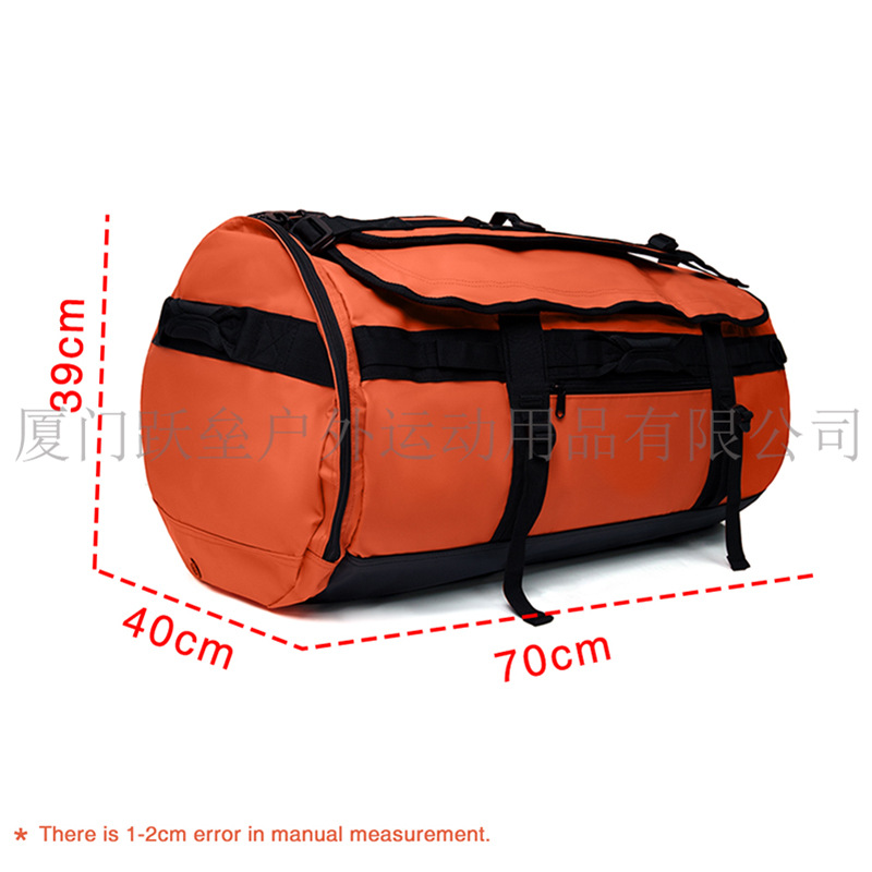 Sports Fitness Bag Waterproof Men's and Women's Large Capacity Swimming Training Outdoor Short-Distance Luggage Travel Bag with Independent Shoe Compartment