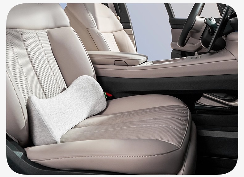 Y-Shaped Car Headrest Seat Cushion, Car Neck Pillow, Tesla Neck Pillow, Lumbar Support, Memory Foam