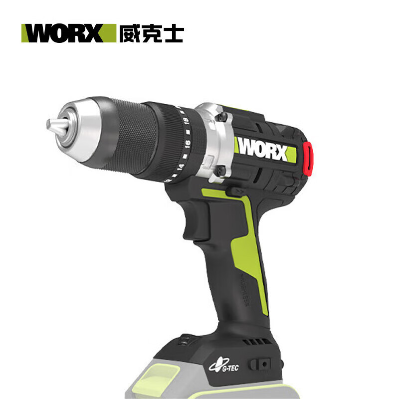 WEX WORX WU377.9 taladro de impacto sin escobillas batería de litio taladro de mano taladro de pistola taladro de pared eléctrico