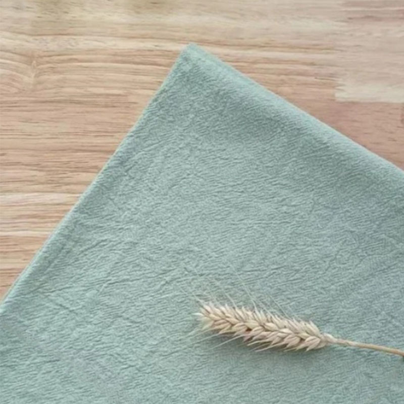 Mantel de Algodón Lavado Liso, Lino de Algodón Puro, Decoración de Boda al Aire Libre de Estilo Retro Francés, Fondo para Fotografía, Resistente al Desgaste y al Polvo