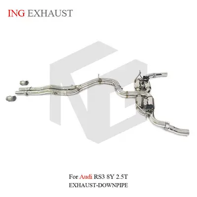 Suitable for Audi RS3 Exhaust pipe