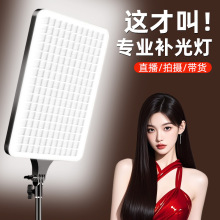 手机直播补光灯摄影棚拍摄美颜面光专业美颜灯落地19寸格栅平板灯
