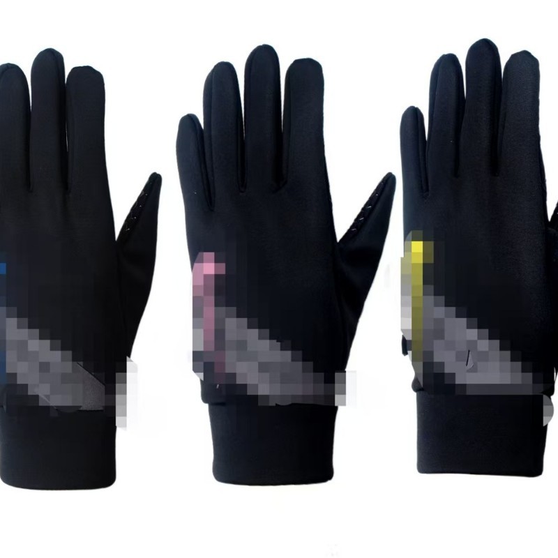 Guantes de pantalla táctil de otoño e invierno para deportes al aire libre para hombres y mujeres, ciclismo cálido, terciopelo, engrosamiento, resistente al viento, impermeable, antideslizante, personalizable