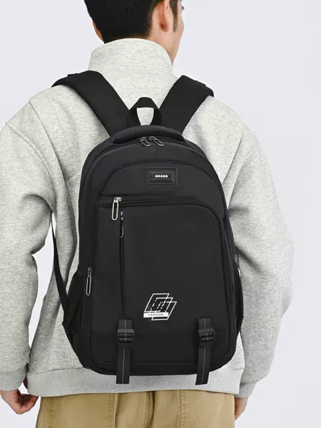 New cross-border large-capacity backpack, casual student school bag, outdoor sports multi-compartment hiking and travel backpack
