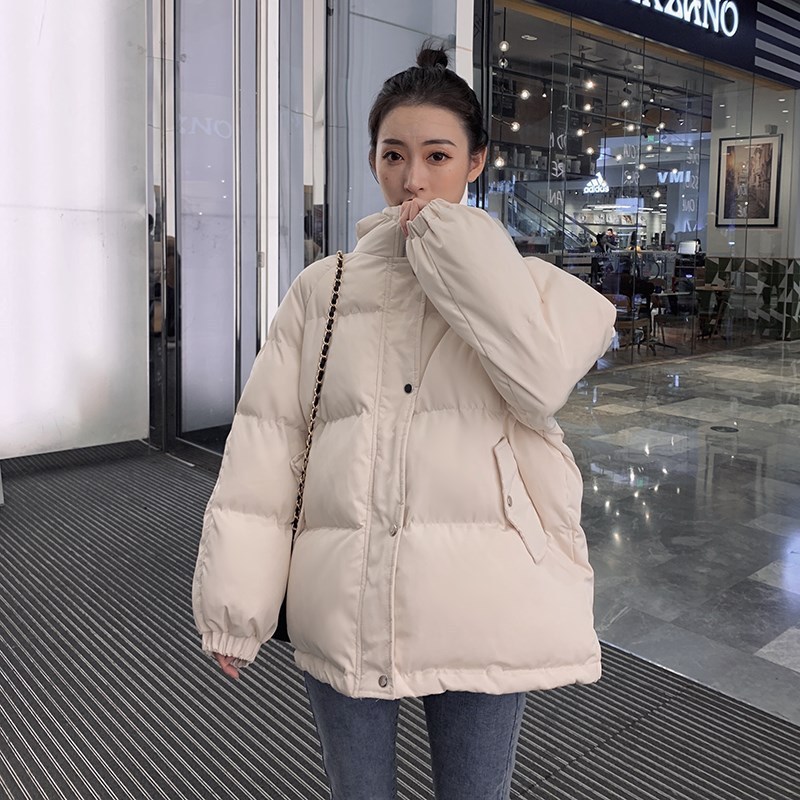 棉衣棉服女韩版宽松棉袄2025年新款ins潮短款学生面包服冬装外套|undefined