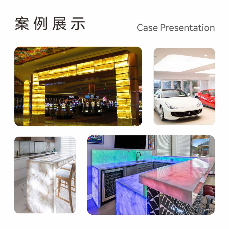 RGBW カラー光フレキシブルライトパネル高級石大理石光源アイランド背景壁雰囲気ライト任意にカットソフトライトシート|undefined
