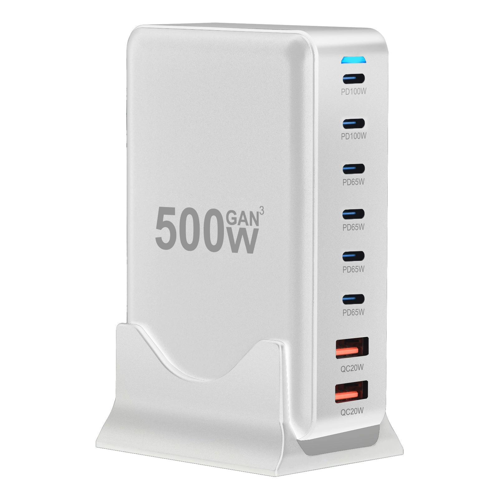 Новый 500W зарядное устройство с азотом 6C2A многопомощное зарядное устройство для столешницы 8 портов кросс-бордер взрывная зарядка рабочего стола