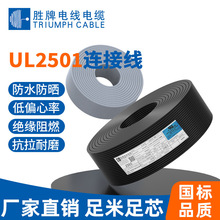 美標UL2501護套線10AWG2芯3芯4芯電源線阻燃鍍錫信號線