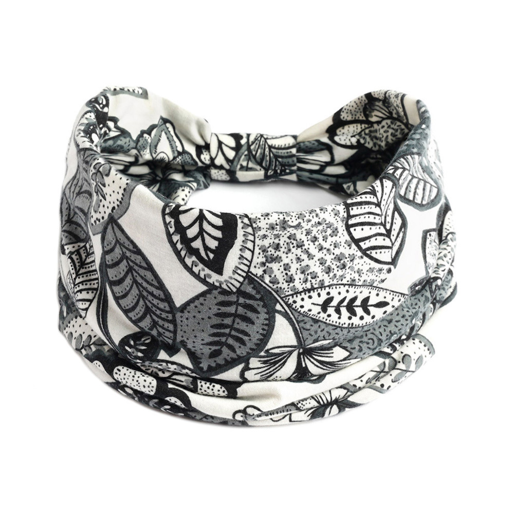 Retro Europa y los Estados Unidos venta cruzada de yoga damas correa de cabello toallas antiperspirantes elásticas algodón absorbedor correa de cabello nuevo accesorio para el cabello