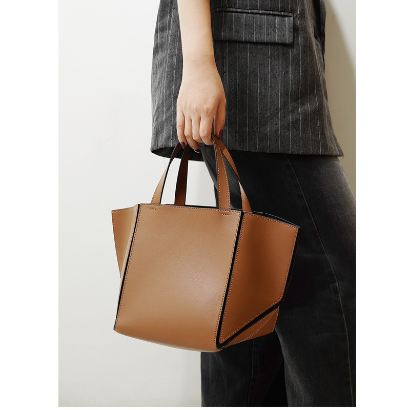 2026 New Model Handbag Basket-Style Bag Versatile for Commuting Simple Mother-Daughter Bag Niche Single-Shoulder Fashion Design 2026 New Model Handbag Basket-Style Bag Versatile for Commuting Simple Mother-Daughter Bag Niche Single-Shoulder Fashion Design