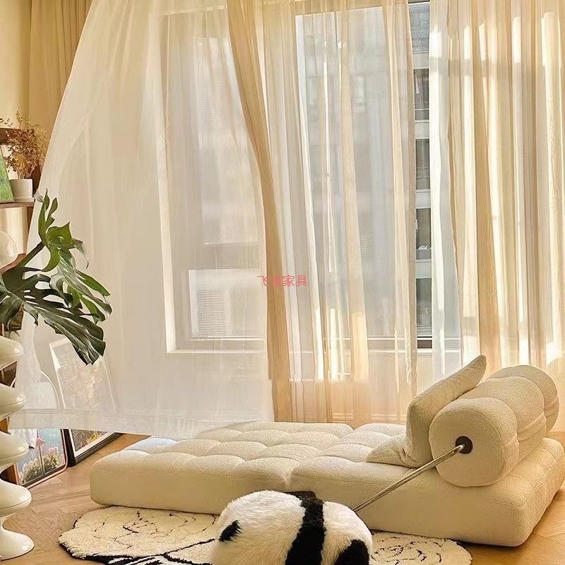 懒人沙发现代小户型塔吉沙发床豆腐块可折叠两用可坐可躺单人沙发|undefined