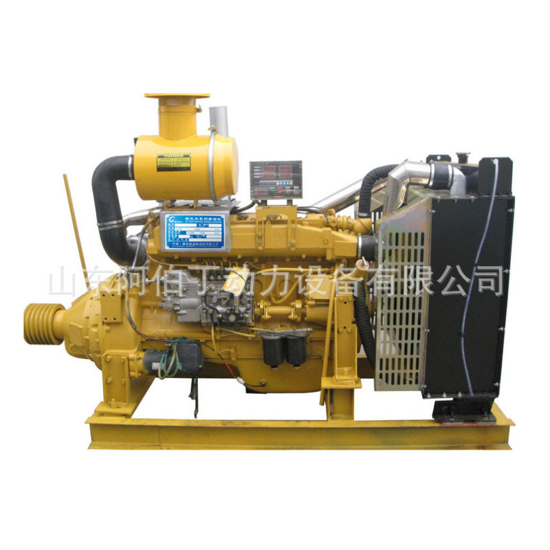 供应200kw马力固定动力柴油机潍坊斯太尔6126ZLP型机水泵适用机器