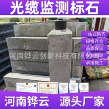电缆通信管道标识桩 对地绝缘装置 油气管道监测标石 5米监测尾缆