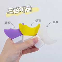 アイライナーとまつげ補助具、三日月ベゼル、初心者向け多機能アイメイクツール、アイシャドウ、美容ツール