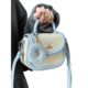 2025 New Style Bag Cute Junior High School Student Saddle Bag Japanese Style Biscuits Rice White Portable Shoulder Crossbody Bag for Women Spring and Summer