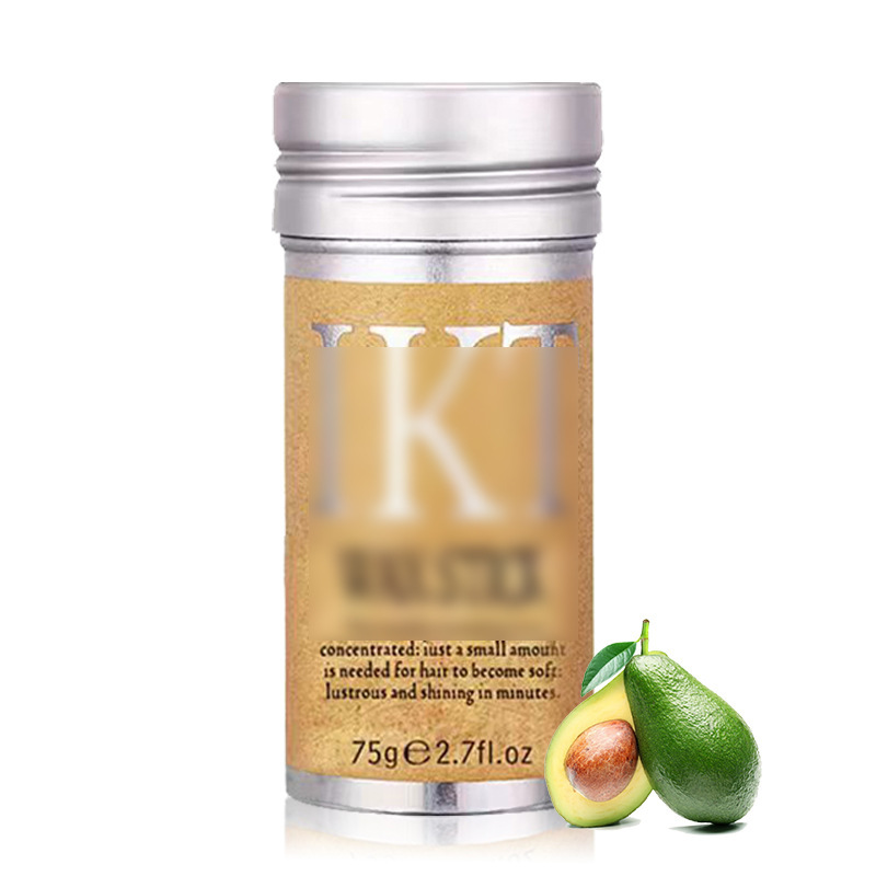 Barra de cera transfronteriza para el cabello para hombres y mujeres crema para terminar cabello peinado laca para el cabello encrespado