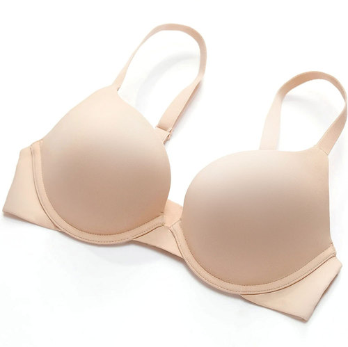 European and American French-style smooth gather large cup bra with soft steel cups, full waves, sexy outer expansion, shows thin waist, shaping bra Br