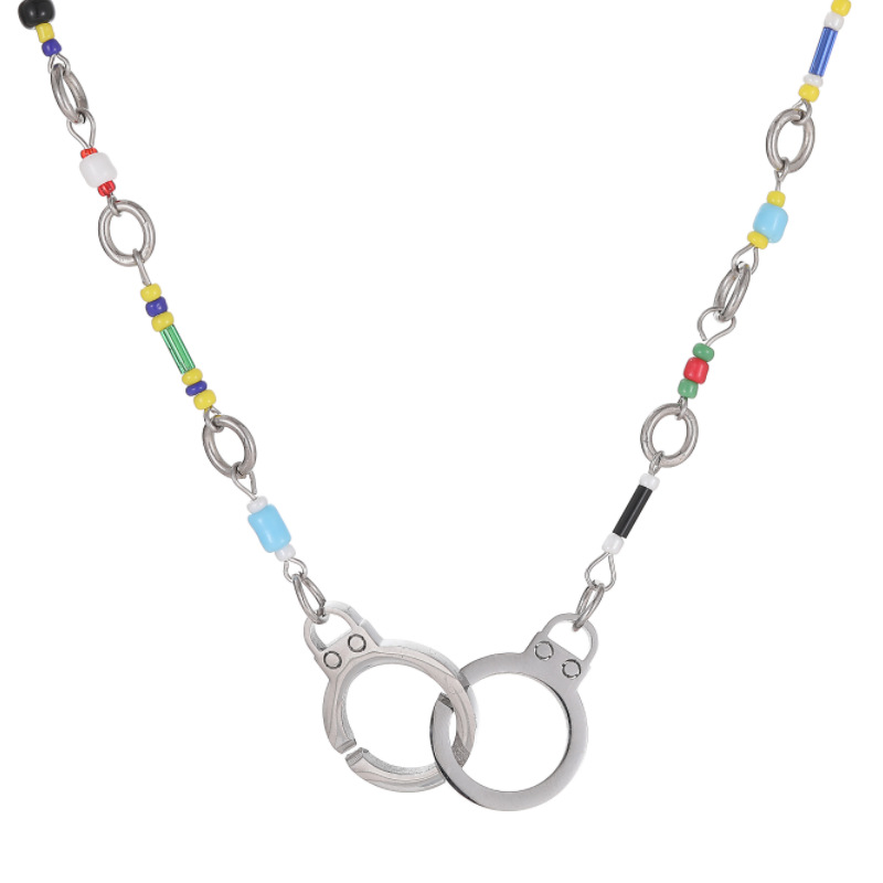 Fashion Geometric Titanium Steel Handmade Bracelets 1 Piece